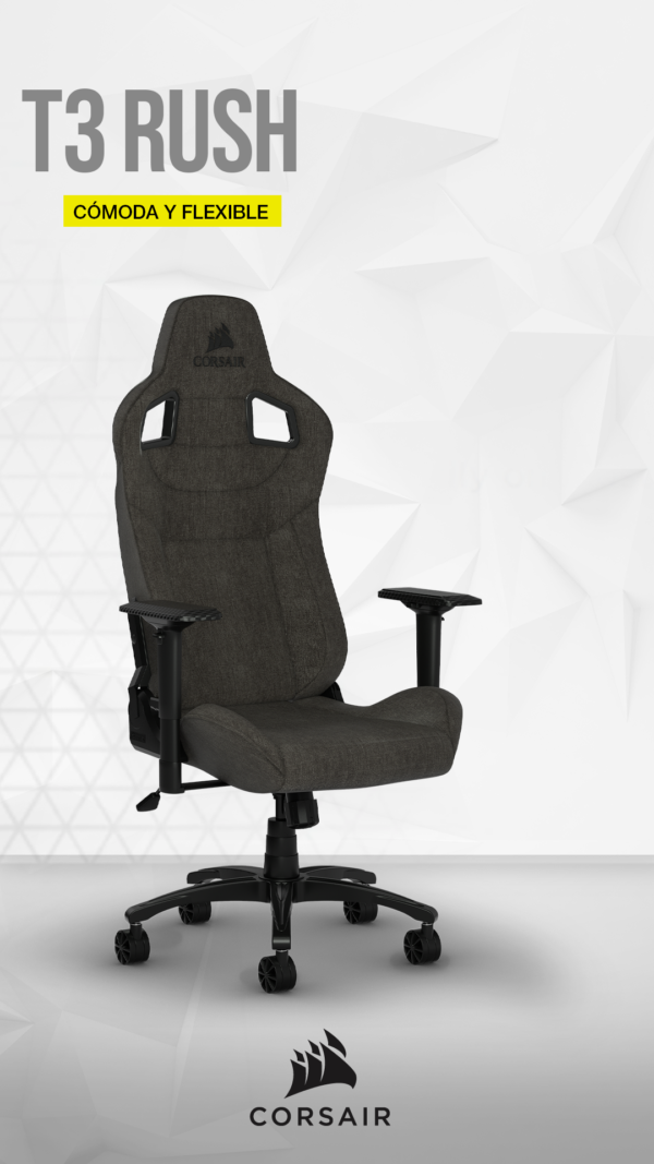 SILLA CORSAIR T3 RUSH - Imagen 10