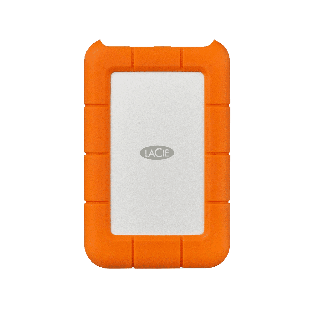DISCO DURO EXTERNO LACIE 2TB RUGGED STFR2000800 USB-C 125 MB/S