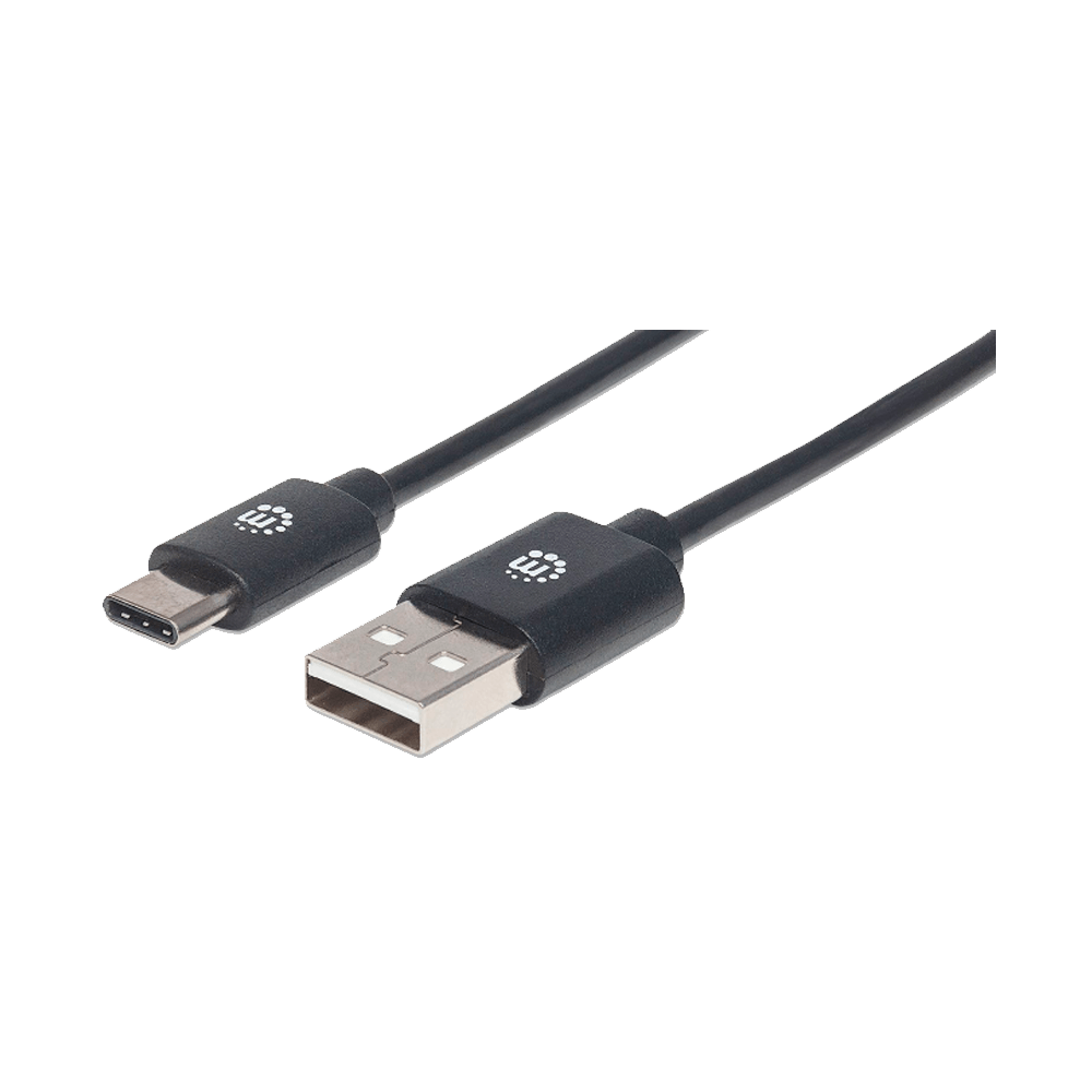 CABLE USB-A/USB-C 353298 USB 2.0/ A MACHO/ C MACHO/ 480 MBPS/ 1 MT NEGRO BOLSA