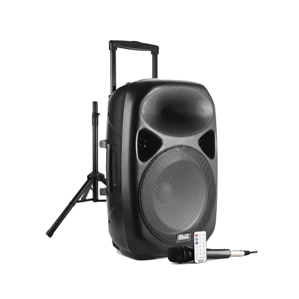 CAJA AUDIO KLIP KARAOKE KLS-750 3000W/BT/USB/MIC/TRIPO