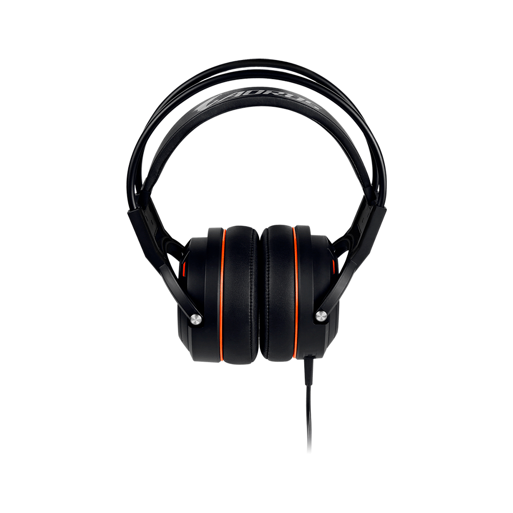 AURICULAR CON MICROFONO GAMER GIGABYTE GP-AORUS-H5 USB2.0/3.5MM 2 JACK NEGRO - Imagen 3