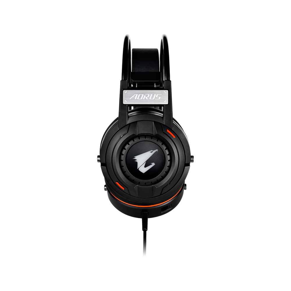 AURICULAR CON MICROFONO GAMER GIGABYTE GP-AORUS-H5 USB2.0/3.5MM 2 JACK NEGRO - Imagen 4