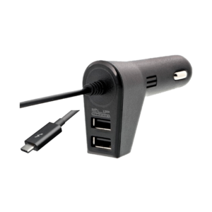 CARGAGOR KLIP DUAL USB P/AUTO KMA-111 C/CABLE USB C