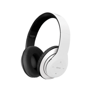 AURICULAR CON MICROFONO KLIP KHS-628WH HEADPH BLUETOOTH/BLANCO