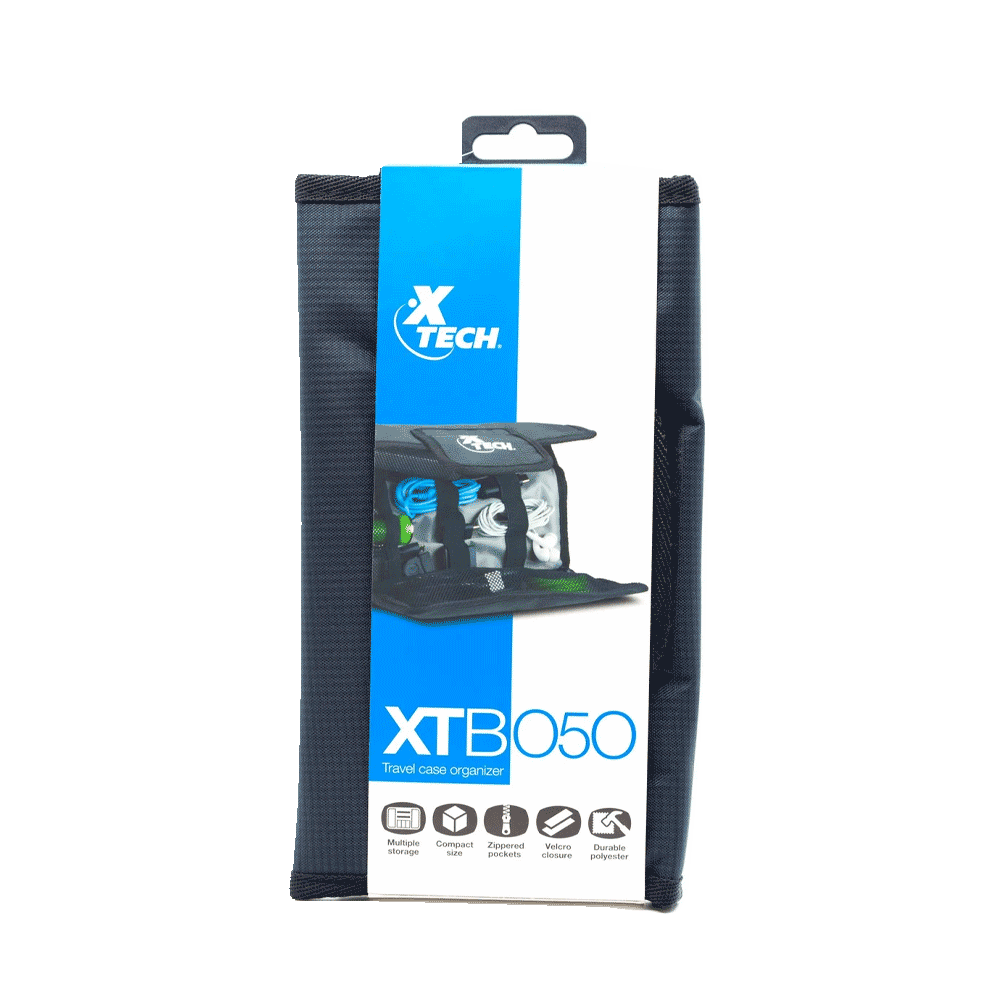 MALETA XTECH XTB-050 ORGANIZADOR NEGRO - Imagen 3