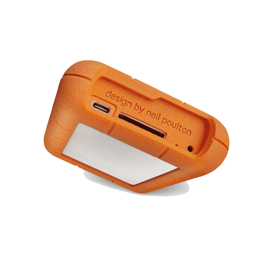 DISCO EXTERNO LACIE 4TB RUGED RAID PRO STGW4000800 USB-C/USB 3.0/SD 250MB/s - Imagen 3