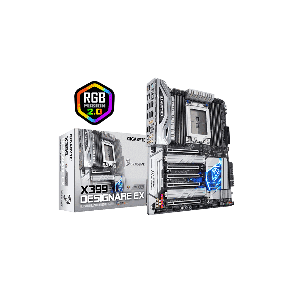 PLACA MADRE GIGABYTE TR4 X399 DESIGNARE EX S/2R/WIFI/BT/M2/DDR4/ATX