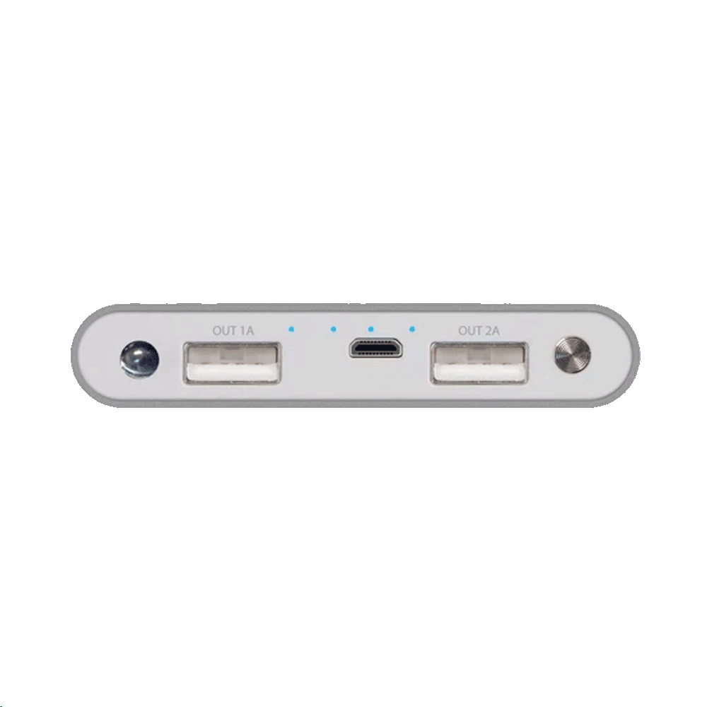 CARGADOR KLIP POWER BANK KBH-205SV FINO 20000MAH GRIS - Imagen 2