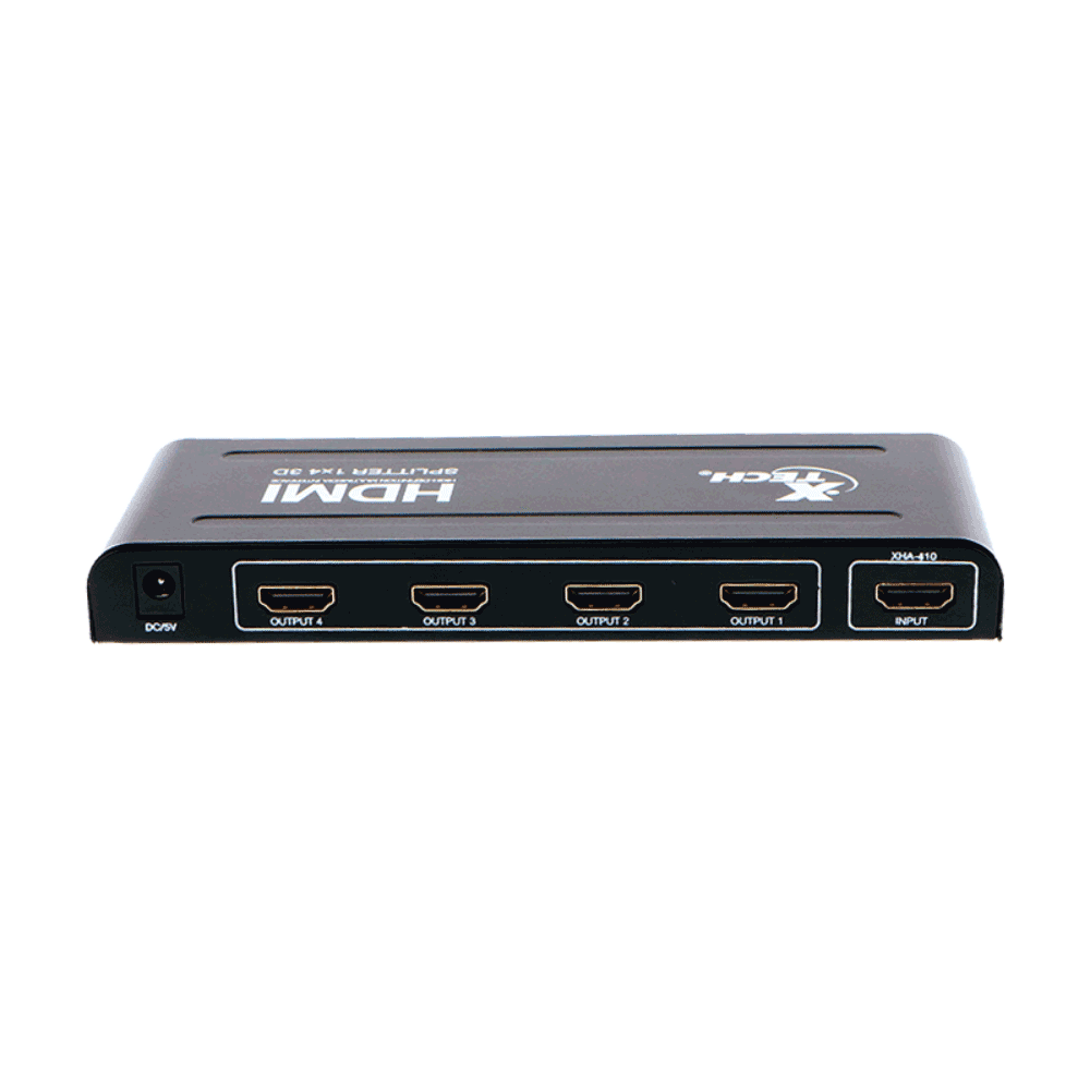 Splitter Xtech Xha-410 Hdmi 4p Fhd - Imagen 2