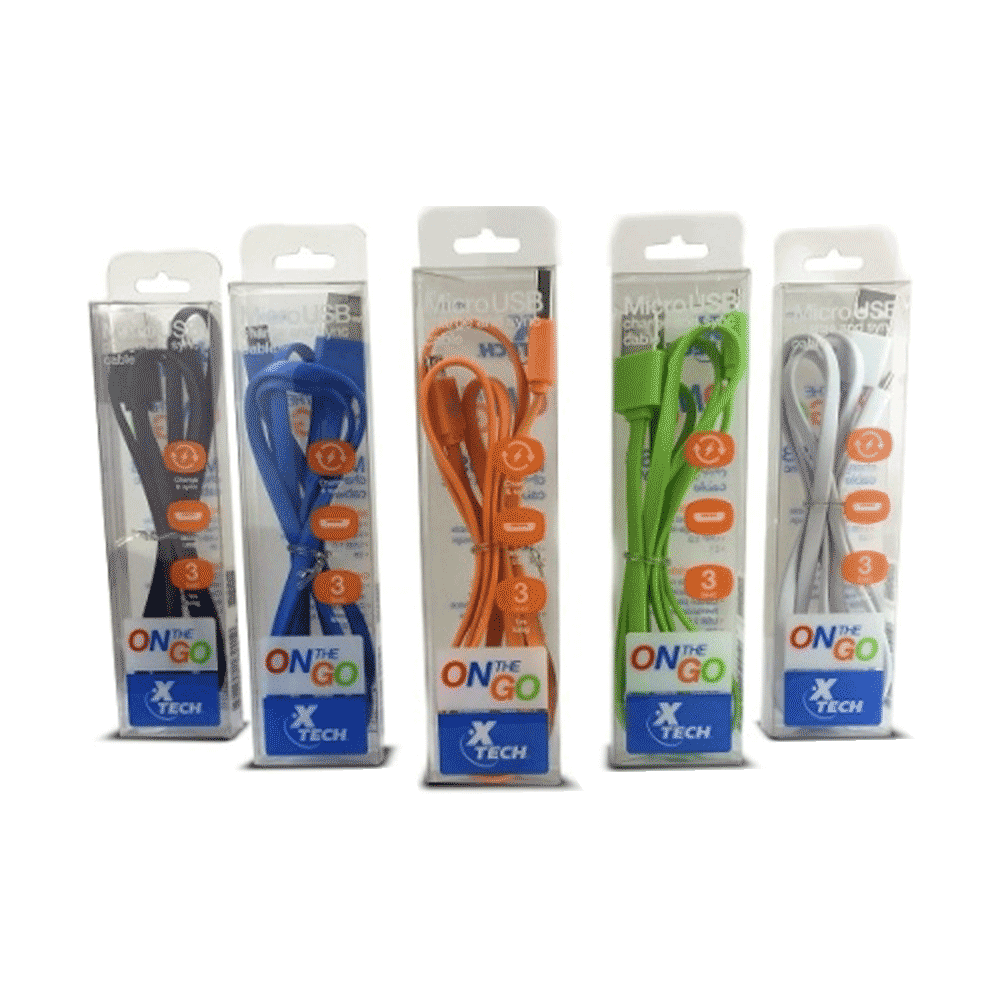 Paquete De 10 Unidades Cable Micro-Usb Xtg-211 1 Metro - Imagen 2