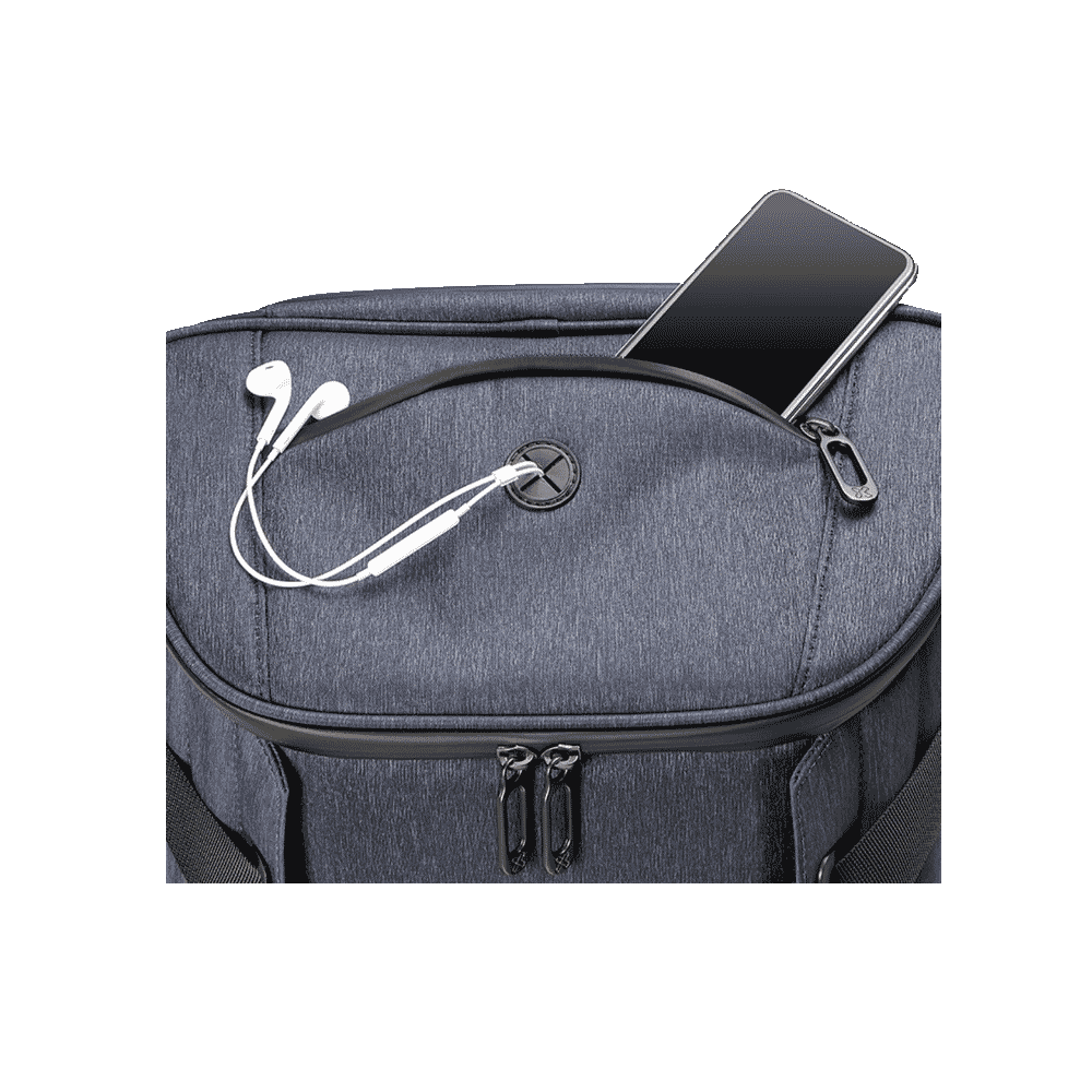Mochila Klip 15.6" Knb-900bl Azul Resistente Al Agua Acolchonada - Imagen 2