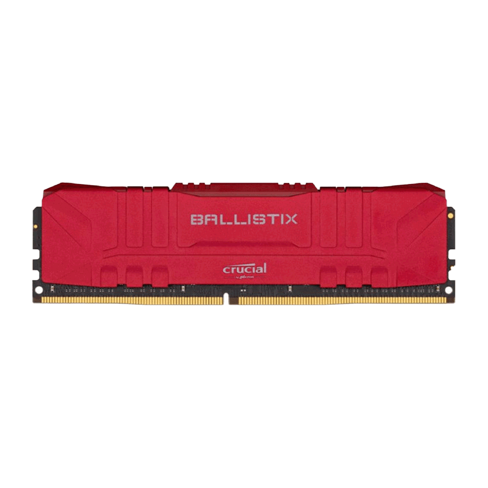 MEMORIA RAM DDR4 16G 3000 CRUCIAL BL16G30C15U4R BALLISTIX BULK RED