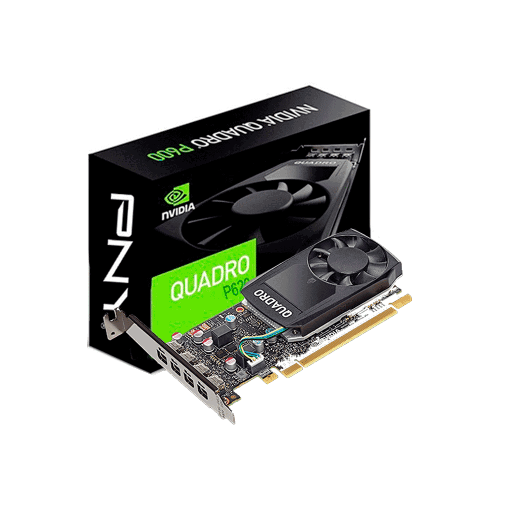 Placa De Video Quadro P620 2gb Dd5 Vcqp620v2-Pb 128bit Low Profile