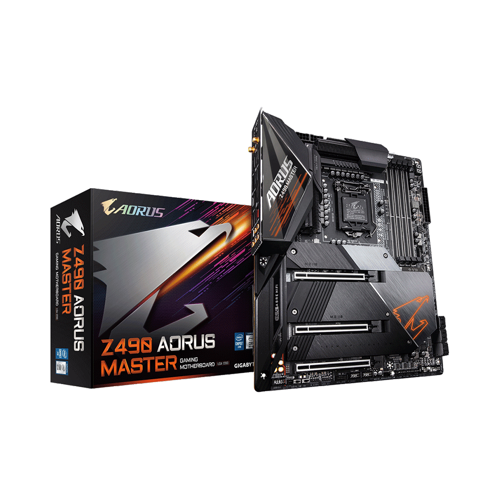 Placa Madre Gigabyte 1200 Z490 Aorus Master S/R/3m2/Hdmi/Wifi/Usb3.2/Ddr4/Atx