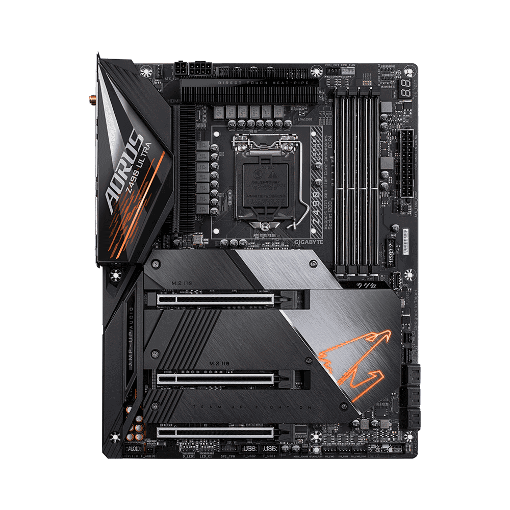 Placa Madre Gigabyte 1200 Z490 Aorus Ultra S/R/3m2/Hdmi/Wifi/Usb3.2/Ddr4/Atx - Imagen 2
