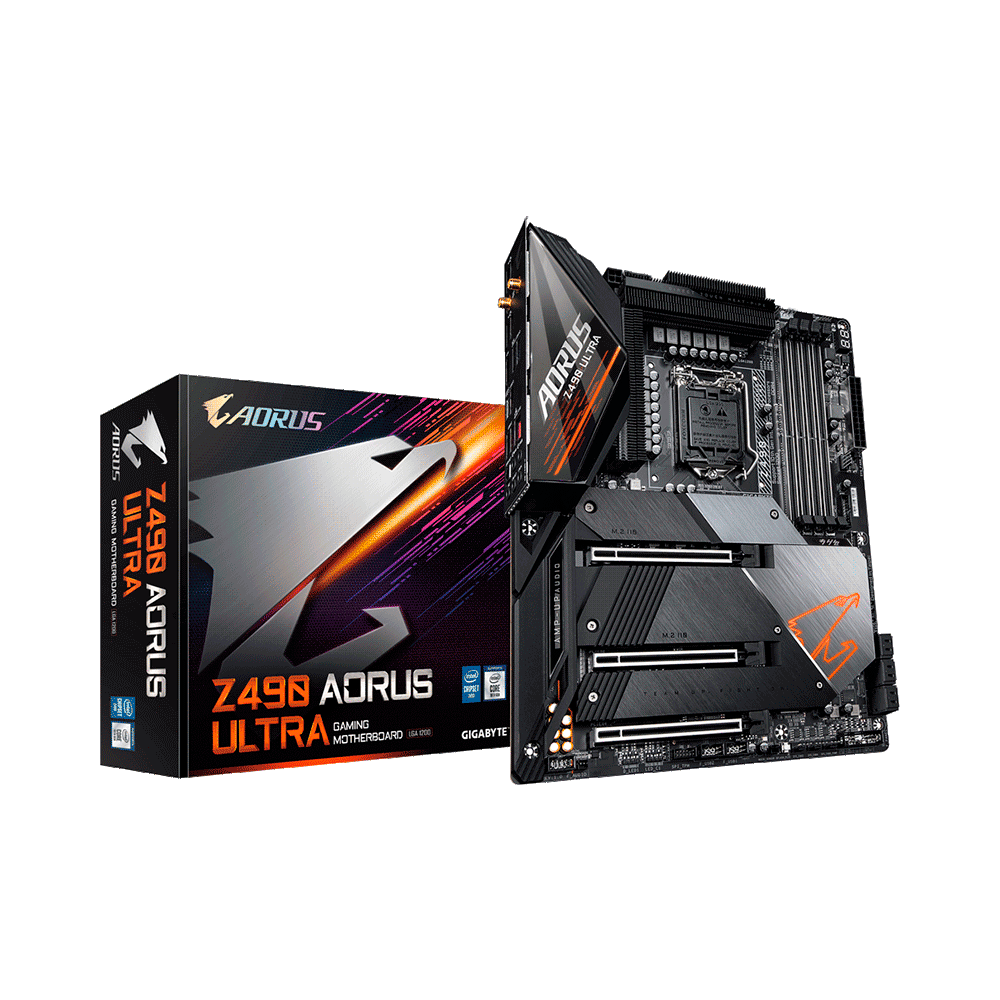 Placa Madre Gigabyte 1200 Z490 Aorus Ultra S/R/3m2/Hdmi/Wifi/Usb3.2/Ddr4/Atx