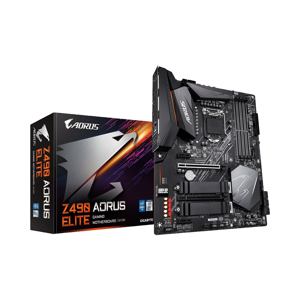 Placa Madre Gigabyte 1200 Z490 Aorus Elite S/R/2m2/Hdmi/Usb3.2/Ddr4/Atx/Rgb