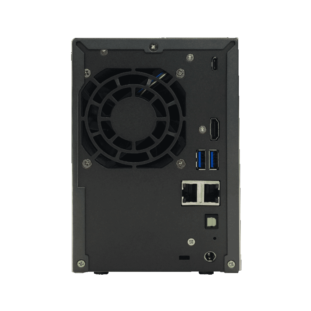 Almacenamiento Nas Asustor As6302t Cel2.0/2bay/2gb/2-Gblan/Hdmi/Usb3.0/Usb-C - Imagen 3