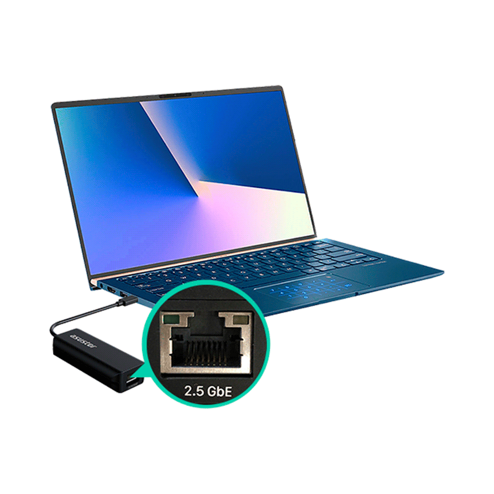 ADAPTADOR DE RED PARA NAS ASUSTOR AS-U2.5G USB-C 3.1/RJ45 - Imagen 3