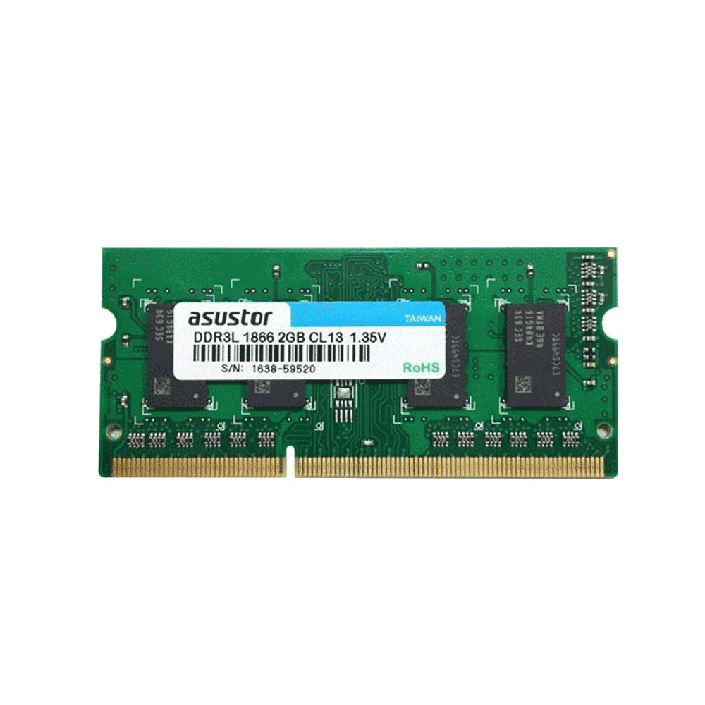 Memoria Ram Para Nas Asustor P/Nb Ddr3l 2gb 1866 As6-Ram2g