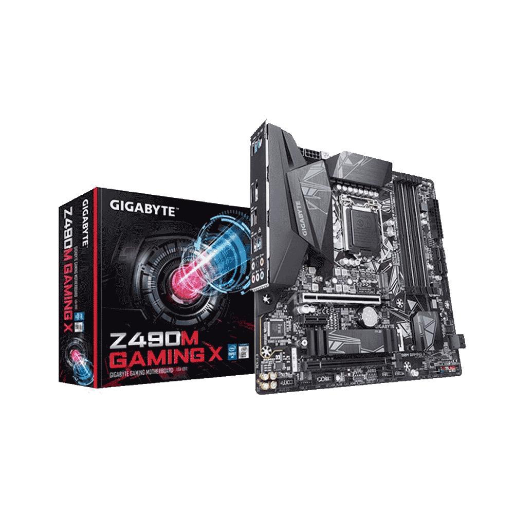 PLACA MADRE GIGABYTE 1200 Z490M GAMING X S/R/HDMI/DP/1M2/DD4/USB3.2/MATX/RGB