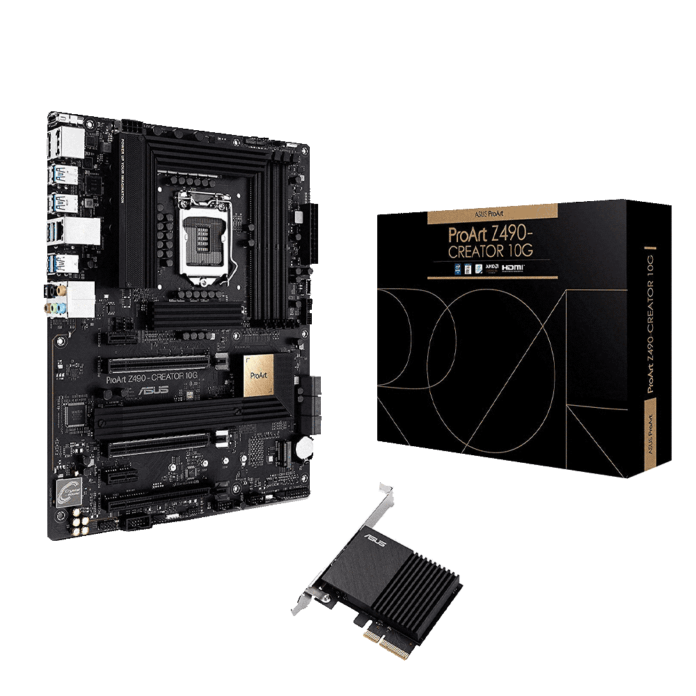 Placa Madre Asus 1200 Proart Z490-Creator 10g S/R/Hdmi/2dp/2m2/Ddr4/Usb3.2/Atx