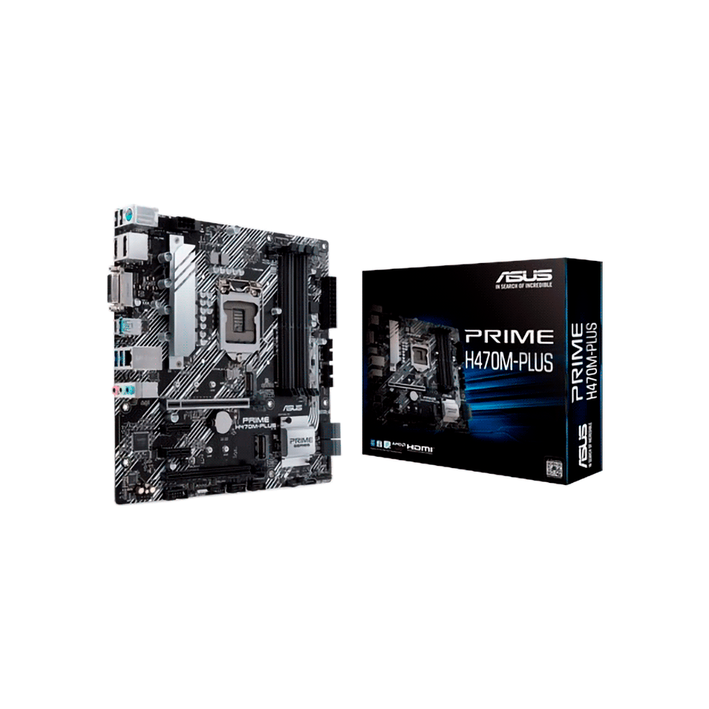Placa Madre Asus 1200 Prime B470m-Plus S/R/Hdmi/Dvi/Dp/2m2/Dd4/Usb3.2/Matx - Imagen 4
