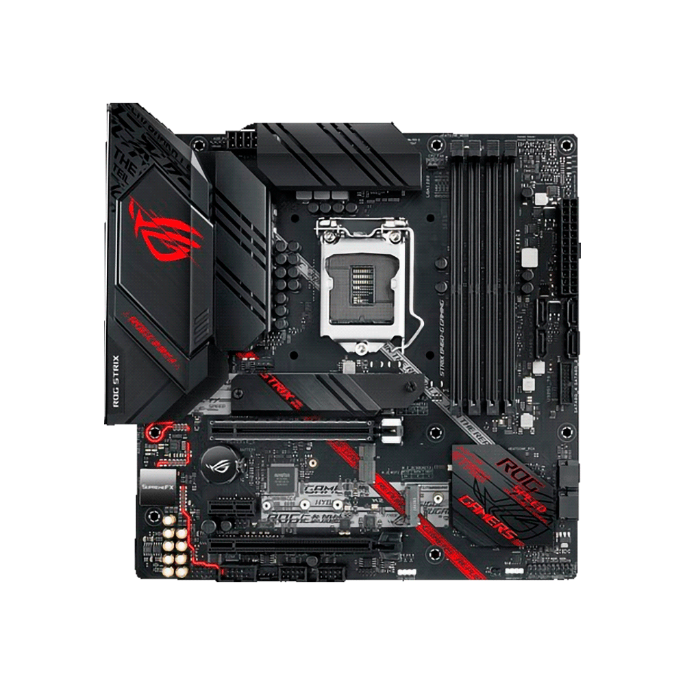 PLACA MADRE ASUS 1200 ROG STRIX B460-G GAMING S/R/HDMI/DP/2M2/DD4/USB3.2/MATX - Imagen 2