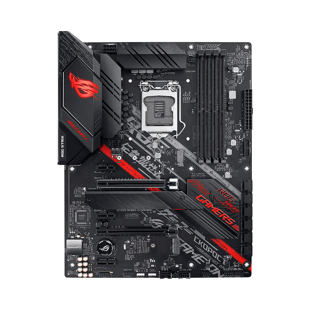 PLACA MADRE ASUS 1200 ROG STRIX B460-H GAMING S/R/HDMI/DP/2M2/DD4/USB3.2/ATX - Imagen 2
