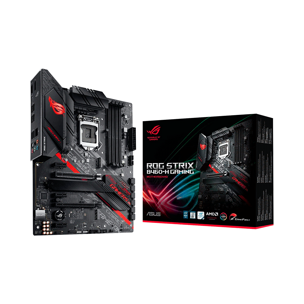 PLACA MADRE ASUS 1200 ROG STRIX B460-H GAMING S/R/HDMI/DP/2M2/DD4/USB3.2/ATX - Imagen 4