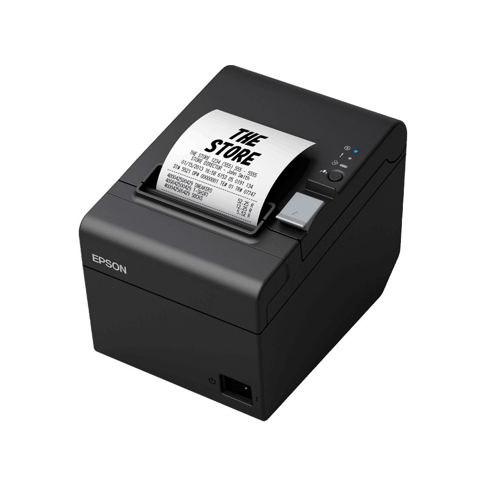 IMPRESORA TRANSFERENCIA TERMICA EPSON TM-T20III-001 USB/SERIAL/BIVOLT GRIS OSCURO - Imagen 2