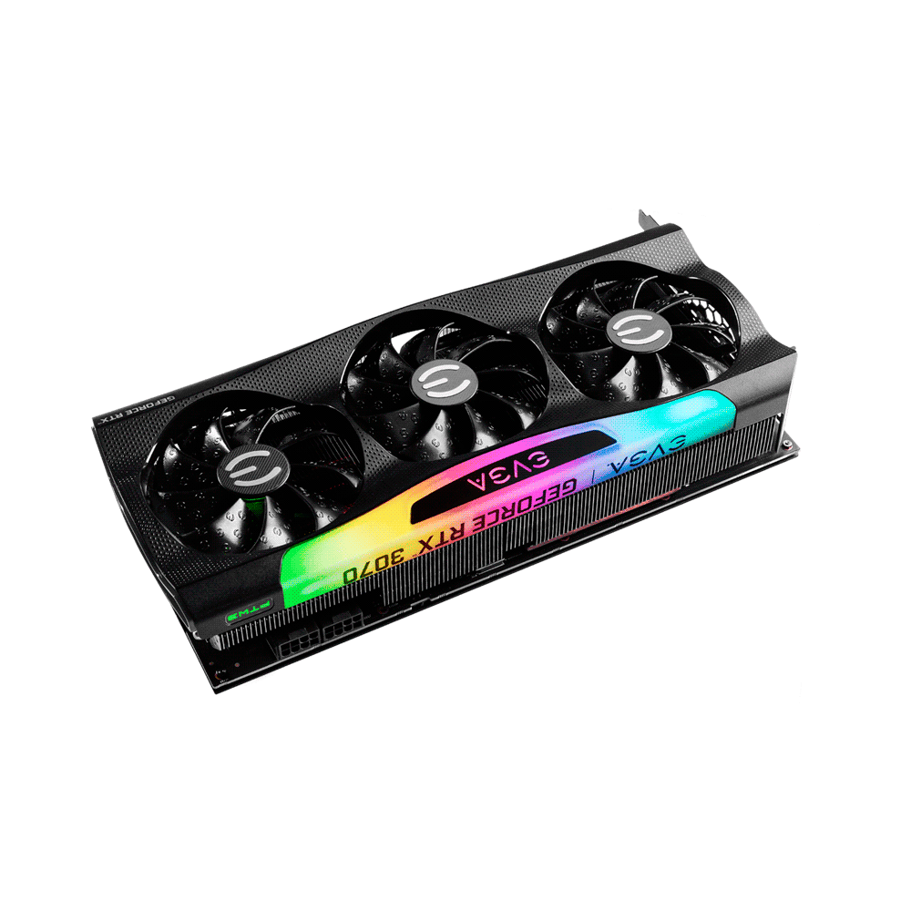 PLACA DE VIDEO EVGA RTX3070 FTW3 ULTRA GAMING 8GB DD6 08G-P5-3767-KR LED ARGB - Imagen 4