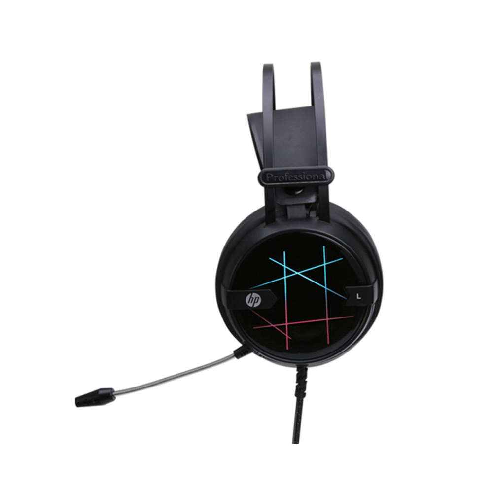 AURICULAR CON MICROFONO GAMER HP H160 HEADPH 3.5MM 2 JACK NEGRO - Imagen 2
