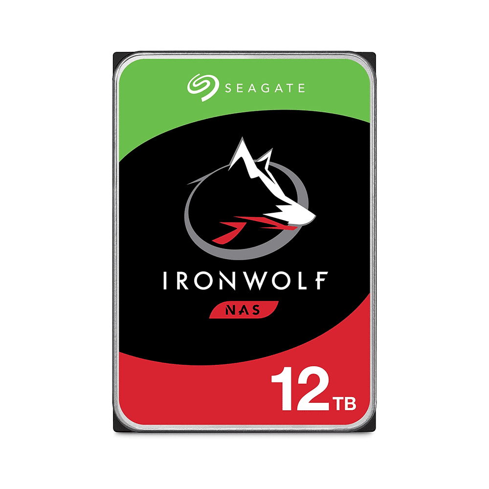 DISCO DURO SATA3 12TB SEAGATE IRONWOLF NAS 7200 256MB ST12000VN008