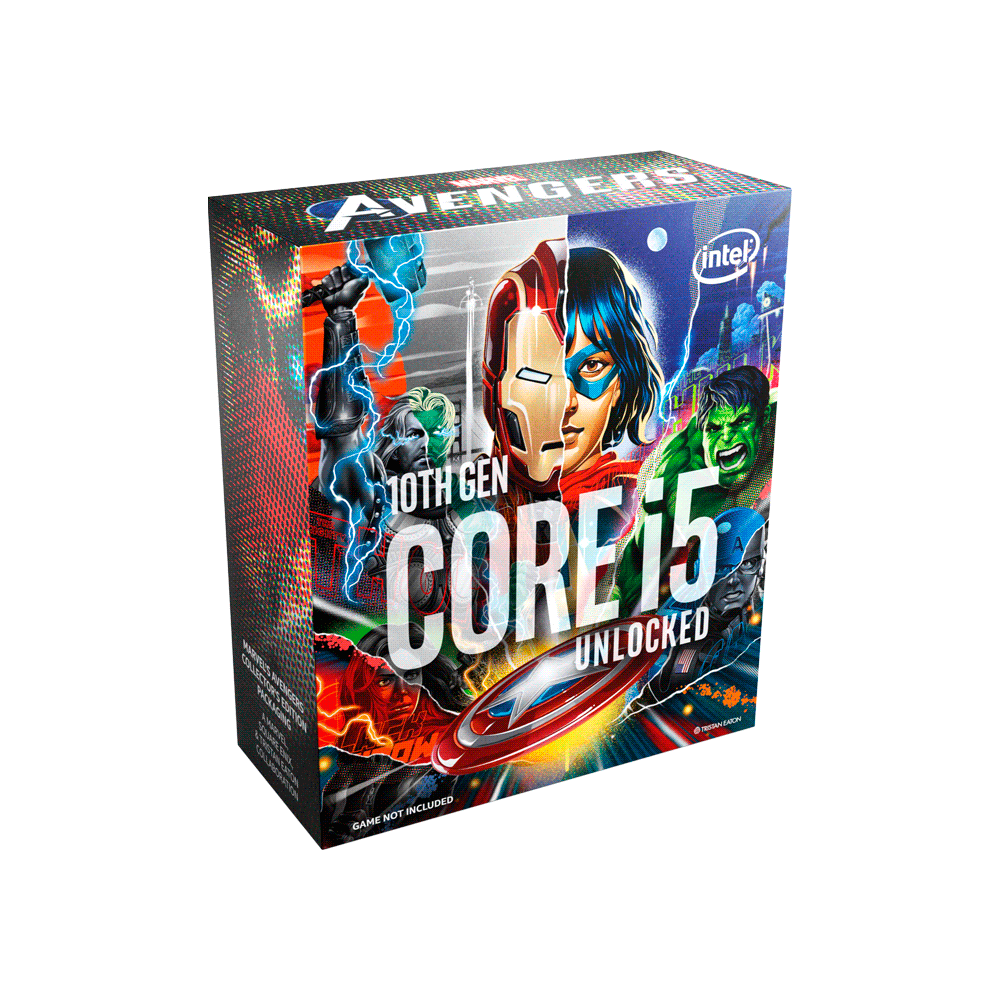 PROCESADOR INTEL 1200 CORE I5-10600K AVENGERS EDITION i5 4.1GHZ/12MB SIN COOLER BX8070110 - Imagen 2