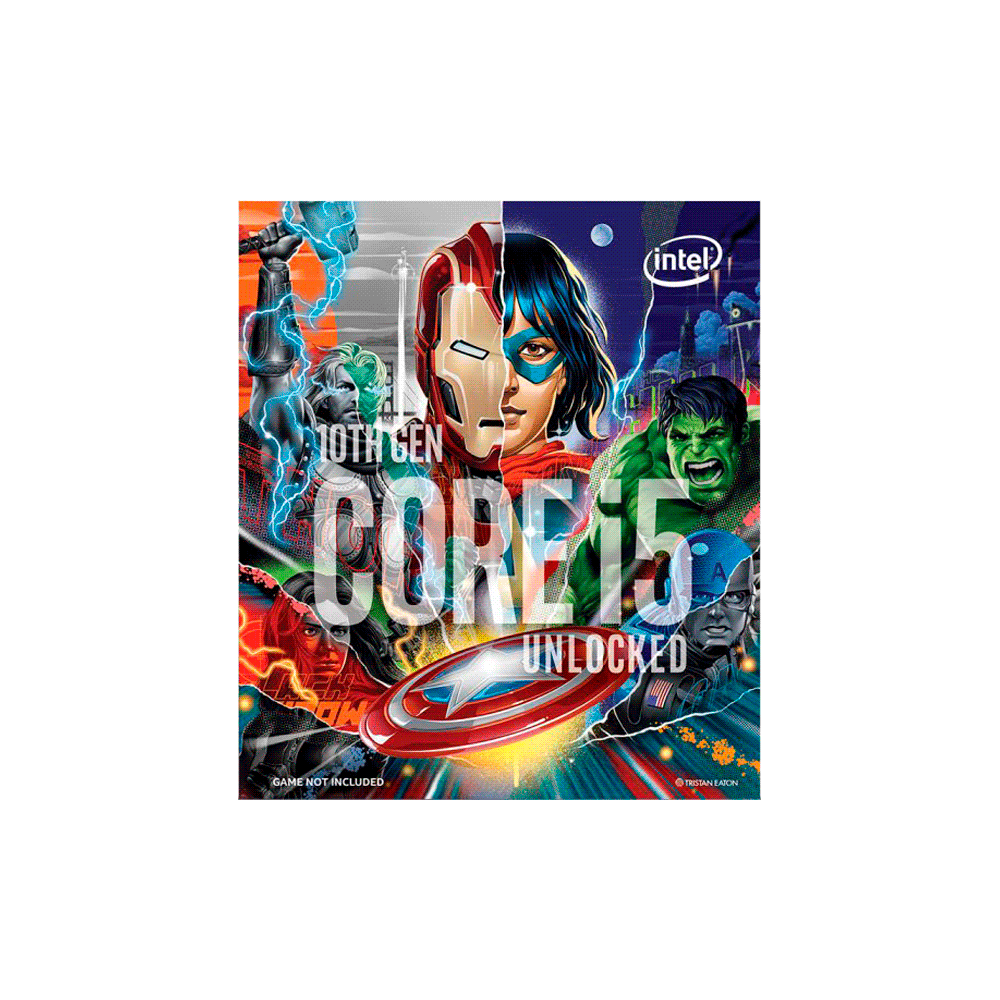 PROCESADOR INTEL 1200 CORE I5-10600K AVENGERS EDITION i5 4.1GHZ/12MB SIN COOLER BX8070110