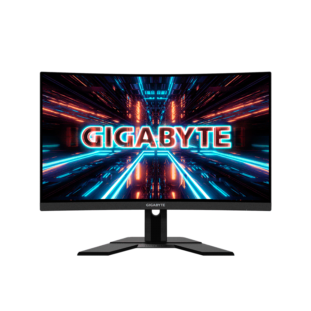 MONITOR 27" GIGABYTE G27FC GAMER FULL HD VA/ 2HDMI/ DP/ 1MS/ 165HZ/ 178°/ CURVO