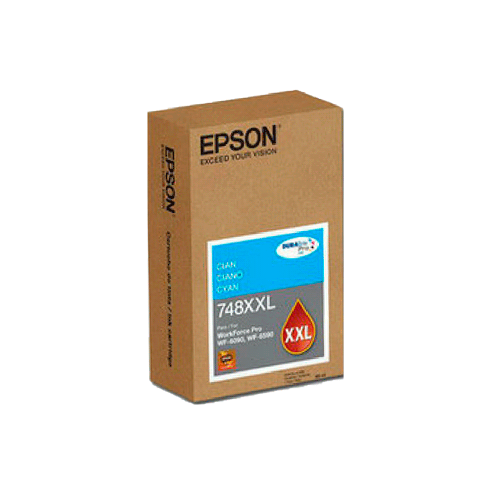 TINTA EPSON T748XXL 220-A CIANO WF-6090/WF-6590