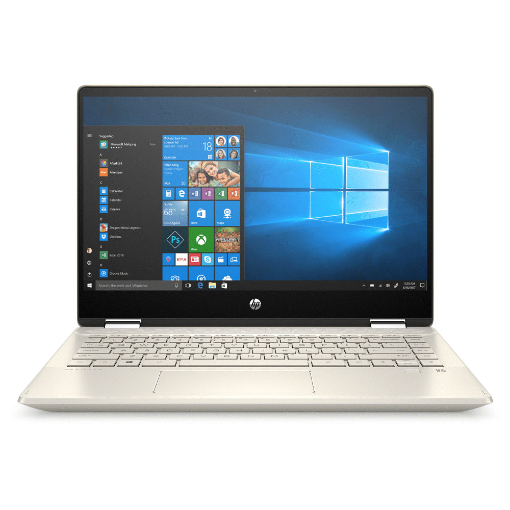 NOTEBOOK HP X360 14-DH1010LA CORE i5 1.6/8G/256SSD/W10H/14"FHD IPS/PLATA