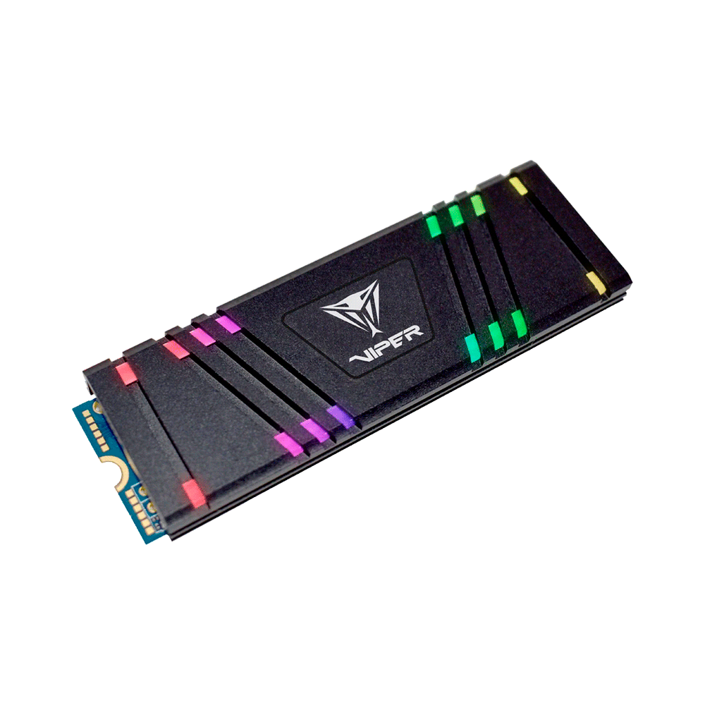 SSD M.2 PCIE 512GB PATRIOT VIPER NVME VPR100-512GM28H RGB - Imagen 2