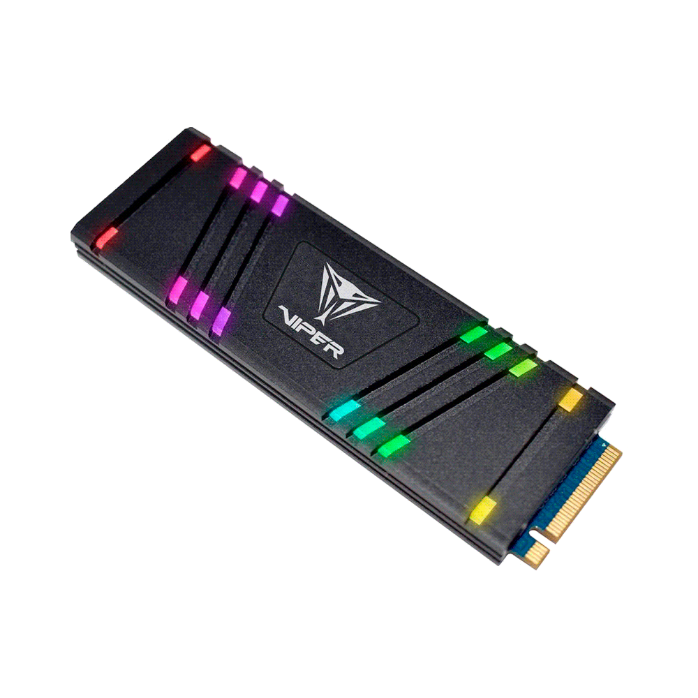 SSD M.2 PCIE 512GB PATRIOT VIPER NVME VPR100-512GM28H RGB - Imagen 3