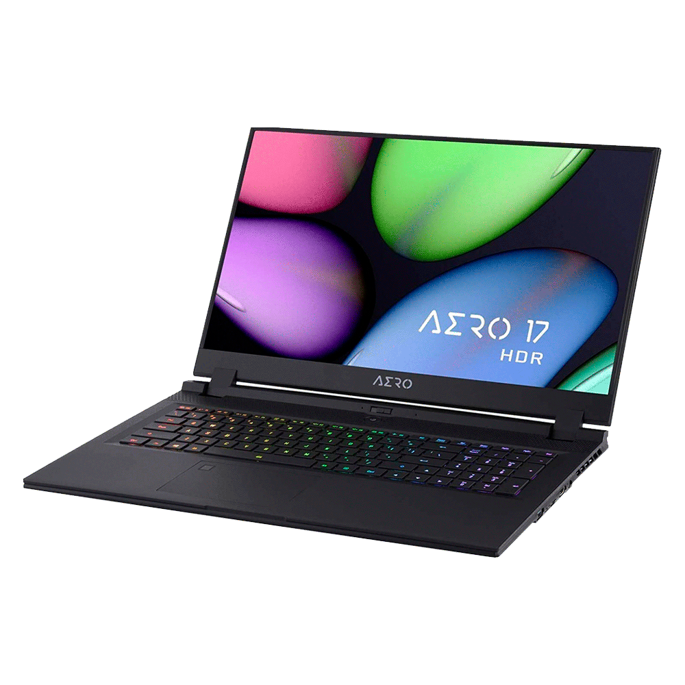 NOTEBOOK GIGABYTE AERO 17 KC-8LA6150SH CORE i7 2.2/16G/1TBSSD/3060-6G/W10H/17.3 FHD NEGRO - Imagen 2