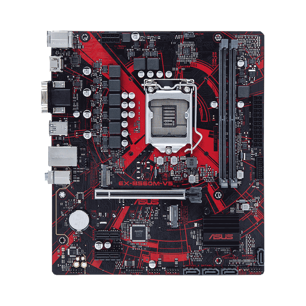 PLACA MADRE ASUS 1200 EX-B560M-V5 V/S/R/HDMI/2M2/DDR4/USB3.2/MATX - Imagen 3