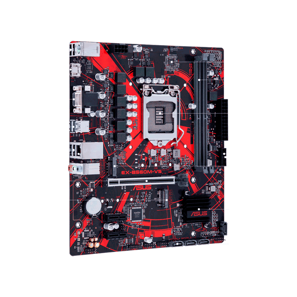 PLACA MADRE ASUS 1200 EX-B560M-V5 V/S/R/HDMI/2M2/DDR4/USB3.2/MATX