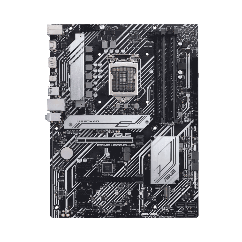PLACA MADRE ASUS 1200 PRIME H570-PLUS S/R/HDMI/DP/2M2/DD4/USB3.2/ATX/AURA - Imagen 2