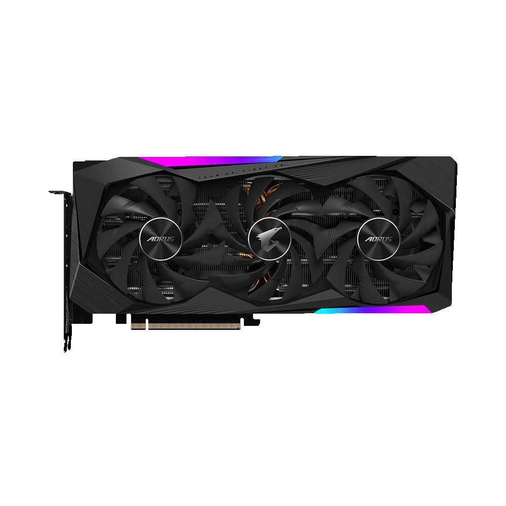 PLACA DE VIDEA GIGABYTE RTX3070 MASTER 8GB DDR6 GV-N3070AORUS M-8GD RGB LCD - Imagen 2
