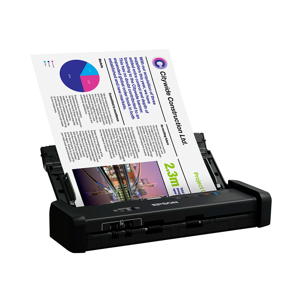 SCANNER EPSON DS-320 DUPLEX/COLOR/USB/ADF/BIVOLT/CAB/USB - Imagen 4