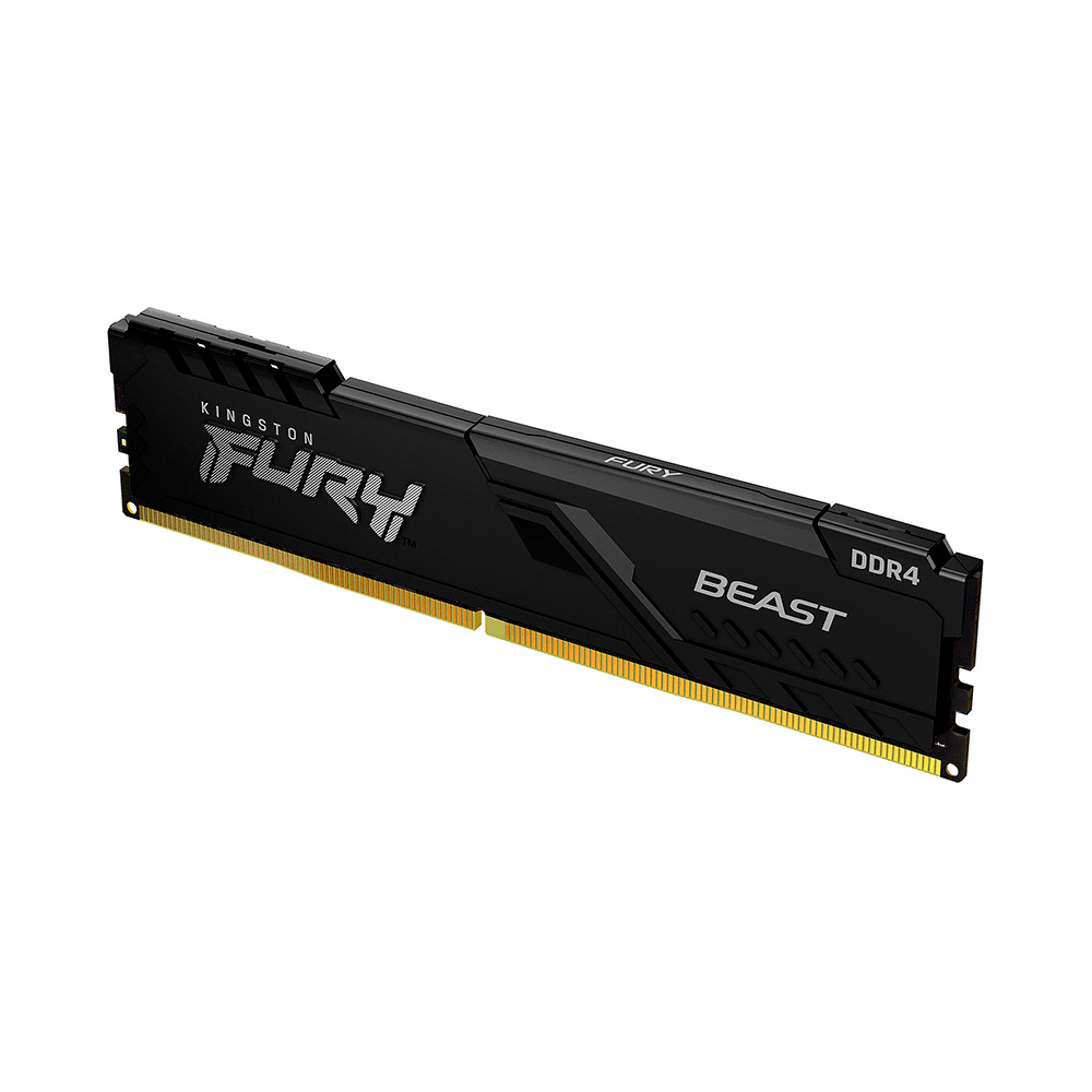 MEMORIA RAM DDR4 16GB 2666 KINGSTON FURY BEAST BK KF426C16BB/16 - Imagen 3