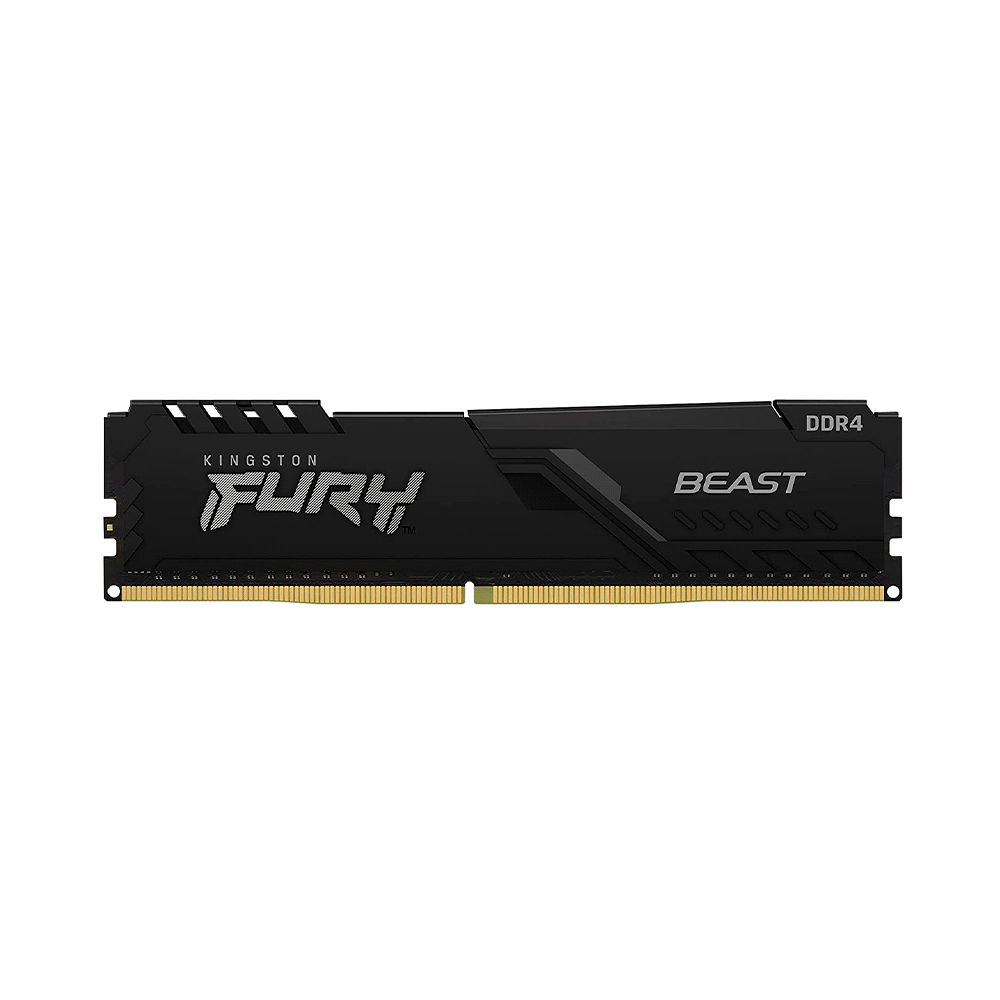 MEMORIA RAM DDR4 16GB 2666 KINGSTON FURY BEAST BK KF426C16BB/16