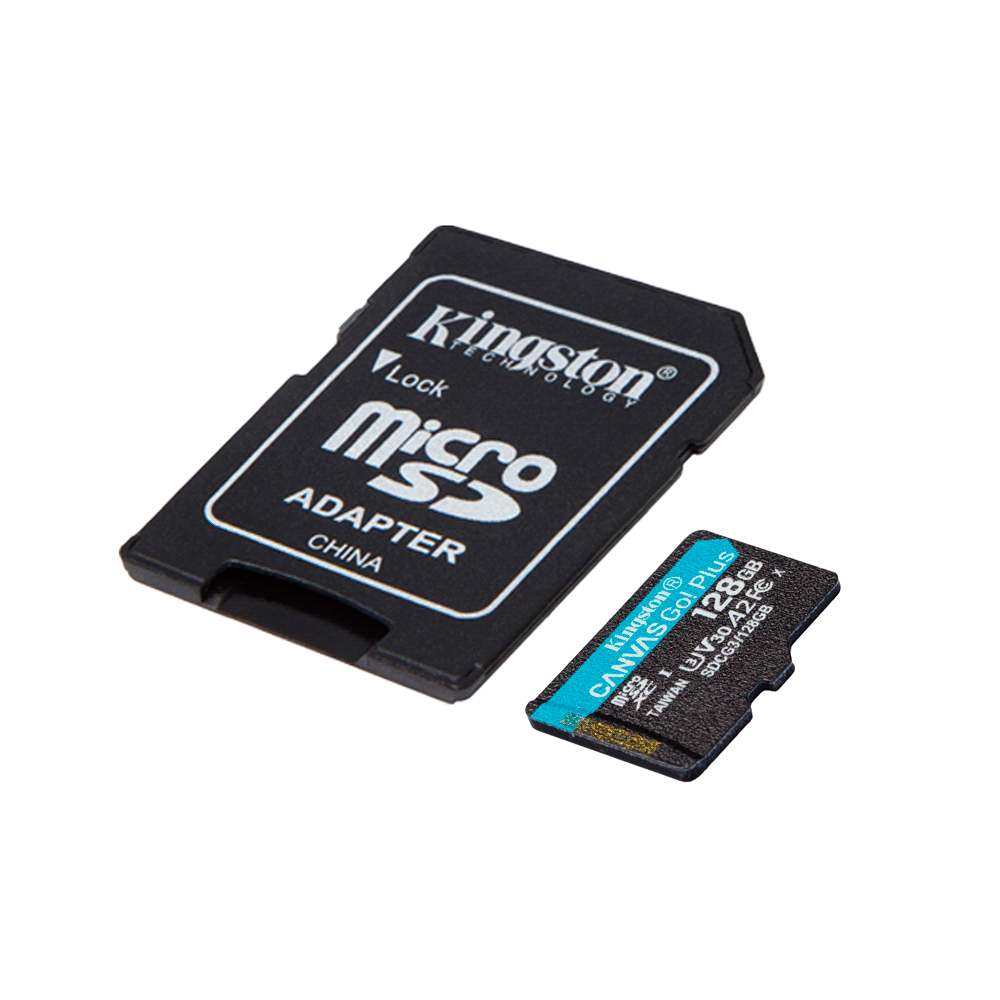 MEMORIA MICRO SD KINGSTON 128GB CANVAS GO PLUS SDCG3/128GB 170/90 - Imagen 2